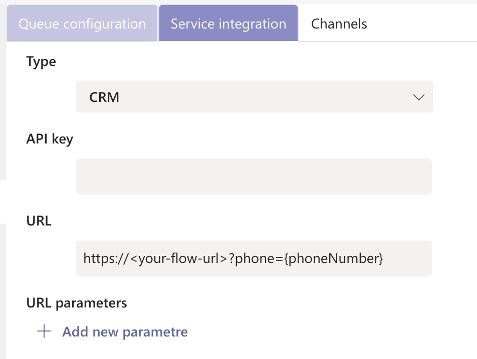 **Heedify Admin Queue configuration**